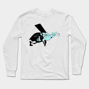 Snidely Whiplash Long Sleeve T-Shirt